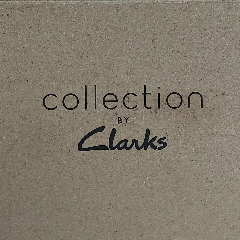 Clarks Trish Black Leather Women's Size 6W Loafers NWT Office Preppy Cottagecore